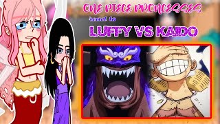 One Piece Princesses react to Luffy Vs Kaido|| Joyboy/Gear 5|| Chu Gacha React