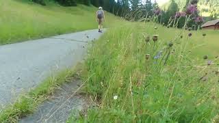 Holzgau ski hill/bridge trail
