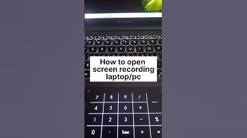 How to open Screen recording in laptop/pc #shorts #shortsyoutube #shortsvideo