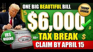 Lawyer Warns Seniors: IRS Hiding $6,000 Tax Deduction — Claim It NOW! (April 15 Deadline)