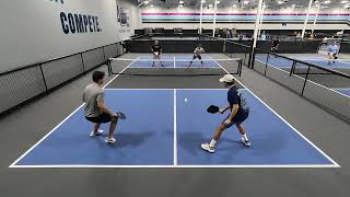 12/20/23 / ACE Pickleball Club / 4.5 - McLeod, Whitlow -vs- MacDonough, Cartenuto  / Game 1
