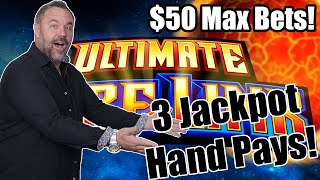 Ultimate Fire Link - China & Olvera Street - 3 Hand Pay Jackpots!  Potawatomi!