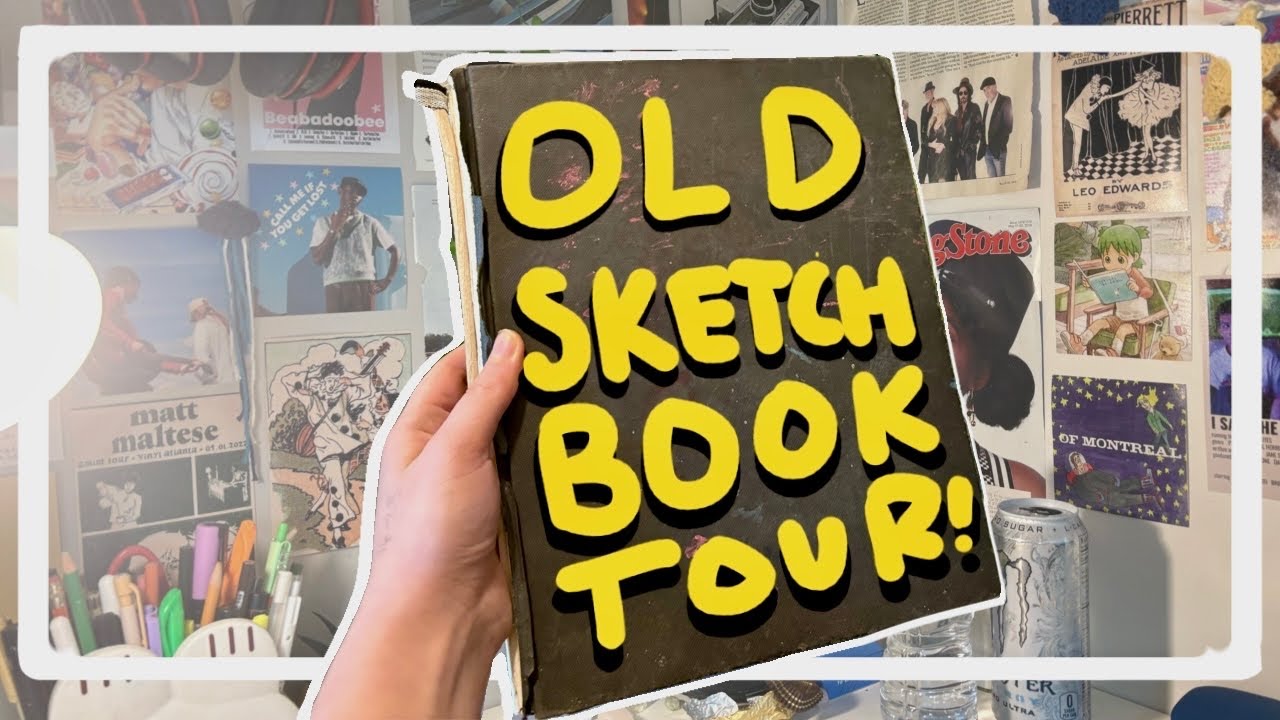 GOING THROUGH MY OLD SKETCHBOOK ★ - YouTube