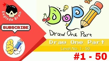 DOP : DRAW ONE PART LEVEL 1 - 50 WALKTHROUGH SOLUTIONS
