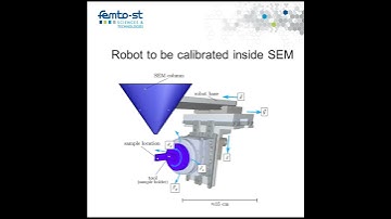 Accurate 3D-Positioning in a SEM through Robot Calibration - MARSS 2018