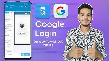 Easy Google Login in Sketchware | Step-by-Step Setup Tutorial