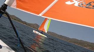Hobie Bravo Julie Flying the Bravos Hull