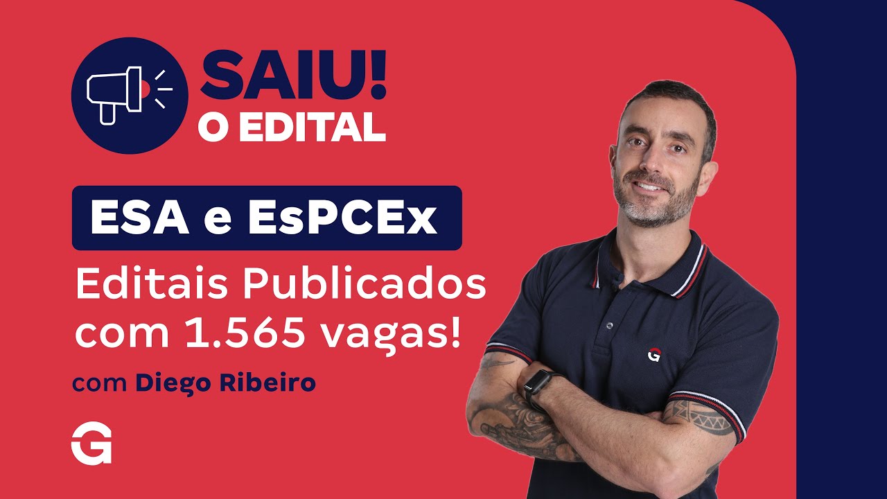 Concursos ESA e EsPCEx: Editais Publicados com 1.565 vagas!