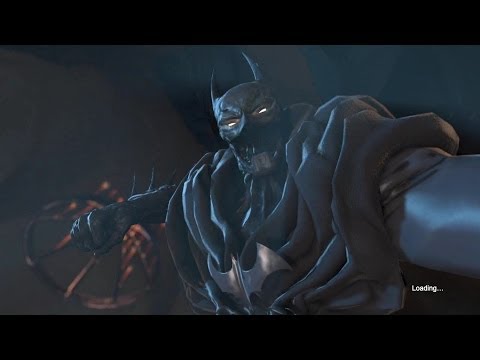 Batman: Arkham Origins - Worst Nightmare Batsuit Skin Gameplay [Beta]