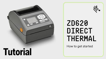 Zebra ZD620 Direct Thermal Printer: How To Get Started