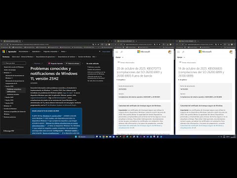 ¡Microsoft se pone al día! Todo lo Solucionado en Windows 11 al 22 de Octubre 2025