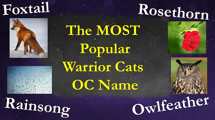 Discover the Hottest Warrior Cats OC Name