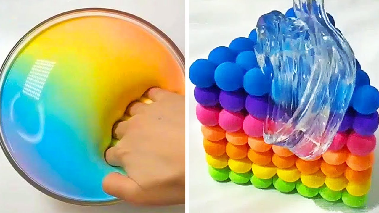 Relaxing Slime Compilation ASMR | Oddly Satisfying Video #250 - YouTube