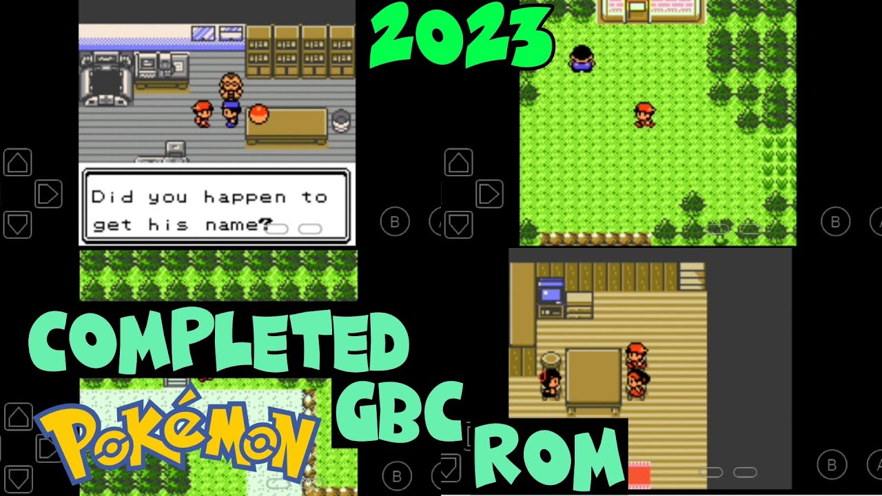 Completed pokemon GBC rom hack with exp. share, minor changes and more