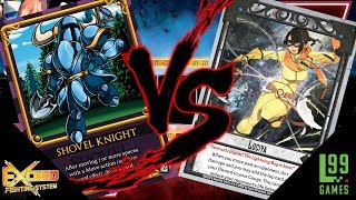 EXCEED Gameplay - Shovel Knight VS Luciya