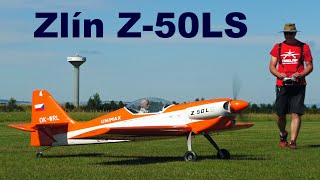 Zlin Z-50LS | giant scale RC airplane | 4K | Holesov 2021