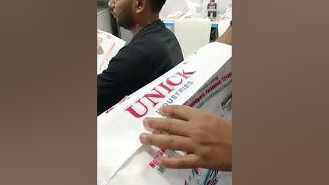 Carry bag making machine #boxbag #loopmaking #carrybag #nonwovenmachine #nonwovenbagmakingmachine