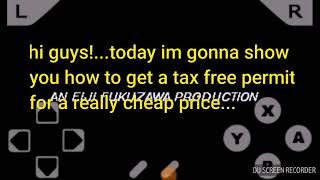 UNCHARTED WATERS NEW HORIZON TIPS AND TRICKS-ALL COUNTRY TAX FREE PERMITS