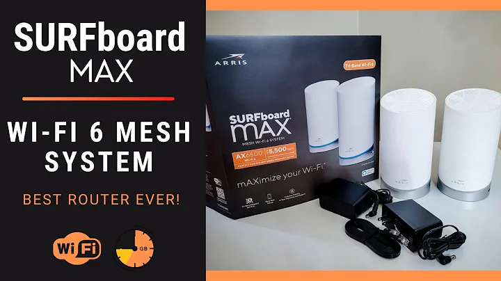 Best Router Ever! SURFboard mAX Wi-Fi 6 Mesh System