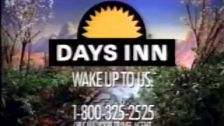 Days Inn A Beautiful Morning ad from 1991