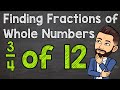 How to Find a Fraction of a Whole Number | Fractions of Whole Numbers