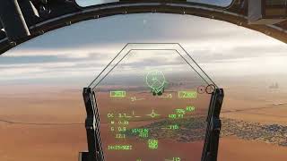 melee kill in a flight simulator - DCS