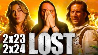 The *LOST* Season 2 Finale BLEW MY MIND (First Time Watching 2x23 / 2x24 Live Together, Die Alone)