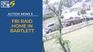 Heavy FBI presence caught on camera in Bartlett neighborhood