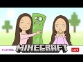 Minecraft! Searching scary caves...