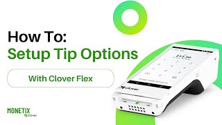 How to Setup Tip Options on Clover Flex (3rd Gen)