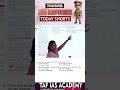 TNUSRB | SUB INSPECTOR | PYQ SHORTS