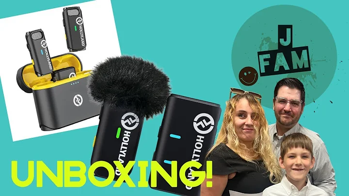 Hollyland Lark M1 Unboxing by: J Fam