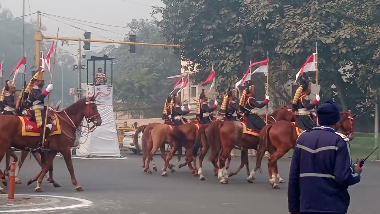 President Person Horse Security guard