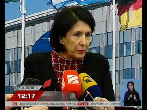 სალომე ზურაბიშვილი ბრიუსელში ვიზიტს აფასებს