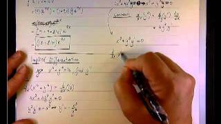 Implicit Differentiation - First and Second Derivative.mp4