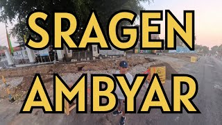 SRAGEN AMBYAR | Kota Sragen Sedang Berbenah untuk Memperindah Jalanan di Kota. 