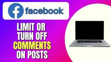How to Limit or Turn Off Comments on Facebook Posts | Manage Facebook Post Comments | Easy Tutorial