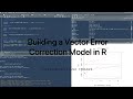 Building a Vector Error Correction Model in R