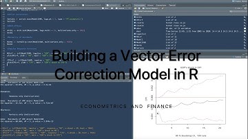 Building a Vector Error Correction Model in R