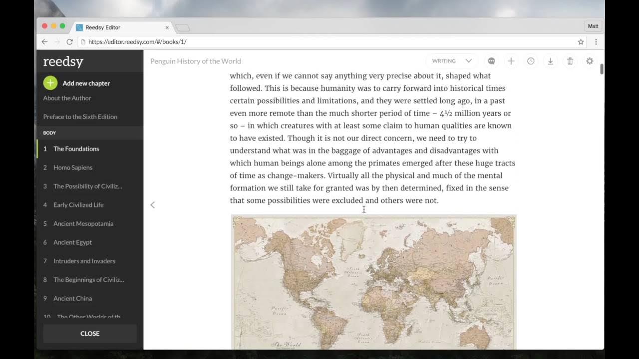 How to make a book using the Reedsy Book Editor YouTube