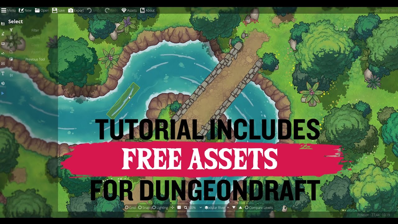 Create your own Ghibli style Battlemaps with DungeonDraft