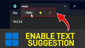 How to Enable Autocorrect/Text Suggestions in Windows 11 PC