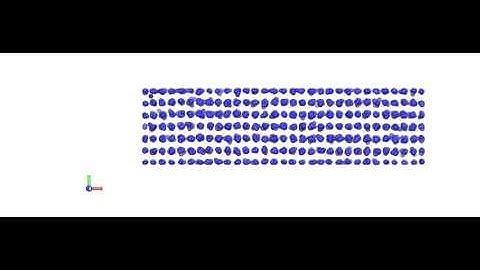 GEM4 compression with a lammps simulation