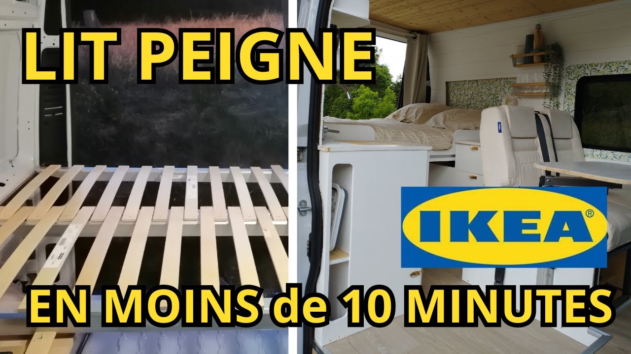 Lit Peigne Van Ikea