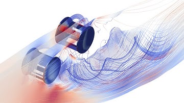 Example cycloidal rotor CFD simulation