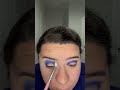 Icy blue #makeup #contentcreator #youtuber