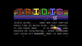 Commodore 64 Gameplay - Iridis Alpha (EU)