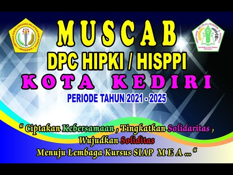 MUSCAB DPC HIPKI-HISPPI KOTA KEDIRI TAHUN 2021