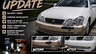 🔥 Prepping My GS300 Bumper for Paint!