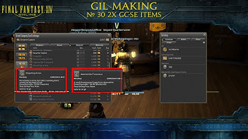 FF14 Making Gil:  ep.30 2x GC-SE items